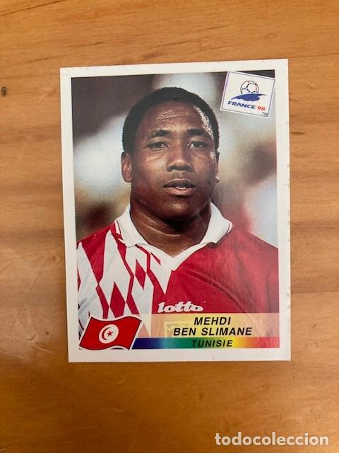 Football Stickers: MEHDI BEN SLIMANE FRANCE 98 PANINI NUNCA PEGADO