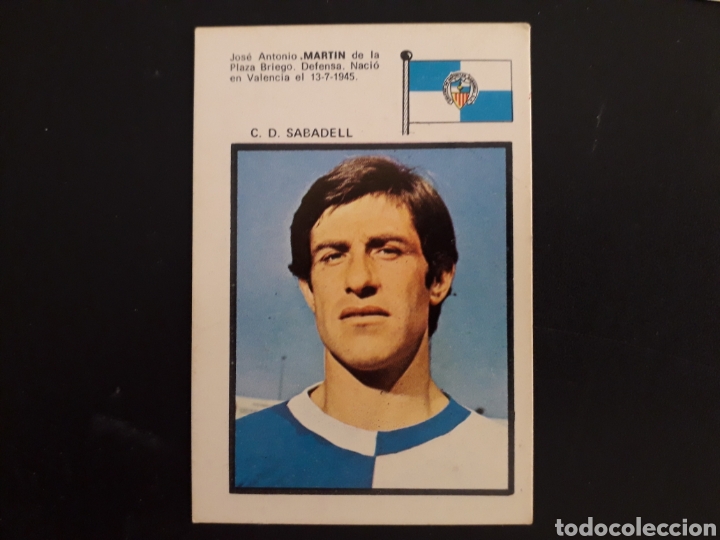 Figurine di Calcio: MART&Iacute;N SABADELL FHER 1971 1972 71 72 SIN PEGAR. RASPADURA LEER DESCRIPCI&Oacute;N FOTOS. PEDIDO M&Iacute;NIMO 3&euro;.