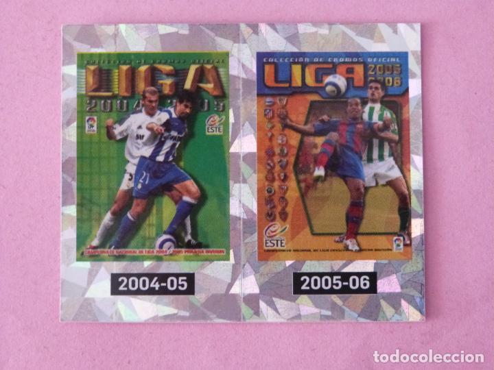 Cromos de f&uacute;tbol: CROMO DE FUTBOL MAGICOS 50 A&Ntilde;OS 2004-05/2005-06 SIN PEGAR N&ordm; 33 34 LIGA ESTE 2021-2022/21-22