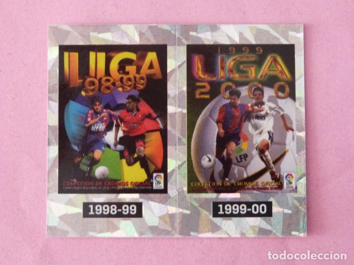 Cromos de f&uacute;tbol: CROMO DE FUTBOL MAGICOS 50 A&Ntilde;OS 1998-99/1999-00 SIN PEGAR N&ordm; 27 28 LIGA ESTE 2021-2022/21-22