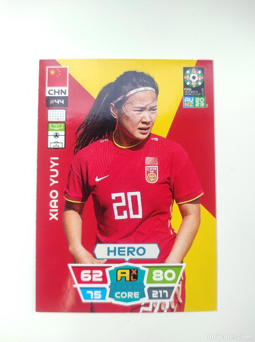 Cromos de F&uacute;tbol: ~ CROMO CARD YUYI CHINA 44 MUNDIAL ADRENALYN AU NZ FEMENINO 2023 WOMEN'S WORLD ALBUM PANINI ~