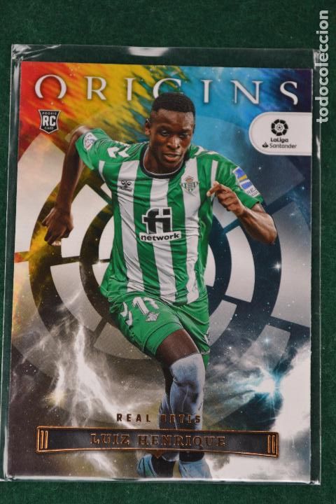 Figurine di Calcio: PANINI CHRONICLES 2022-23 - 91 LUIZ HENRIQUE (REAL BETIS) SERIE ORIGINS