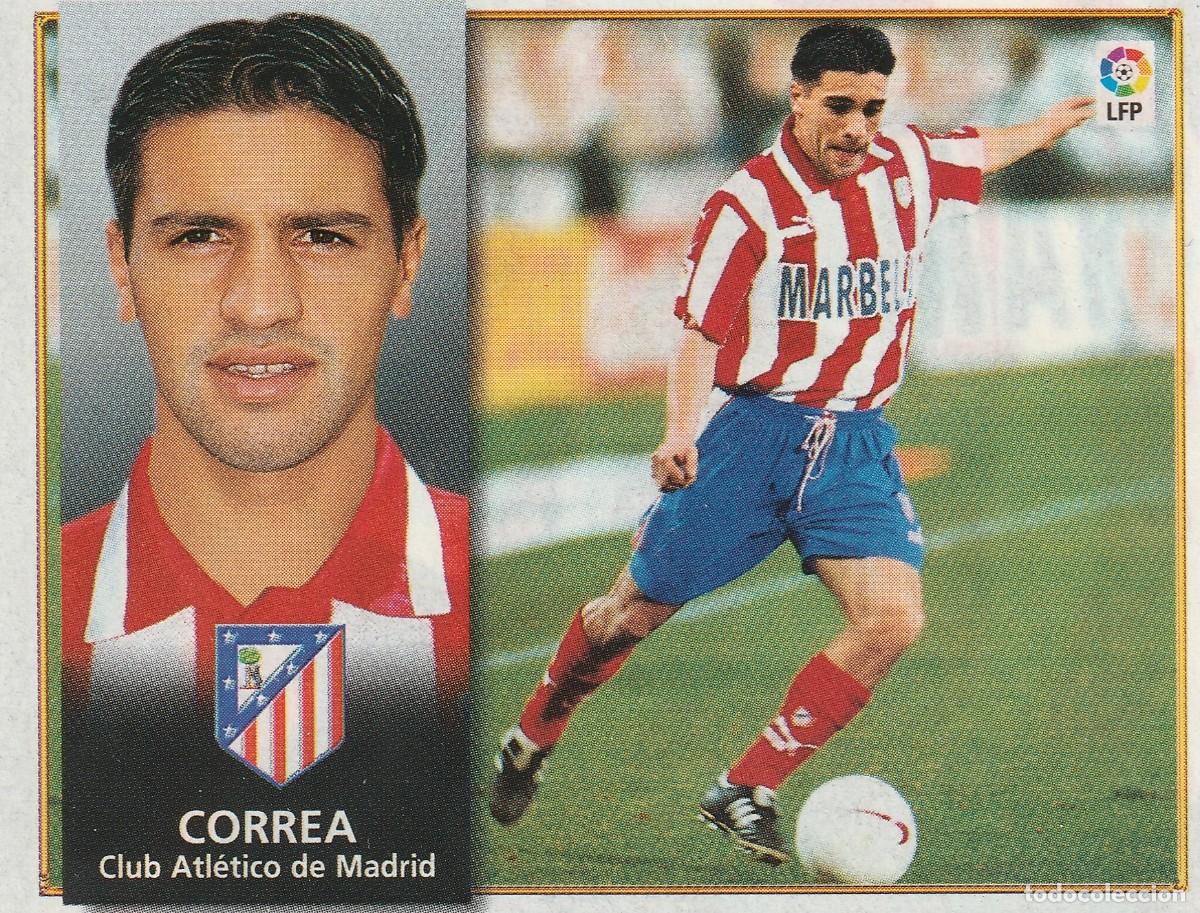 Cromos de f&uacute;tbol: ESTE 98-99 COLOCA CORREA. DESPEGADO. - Foto 1