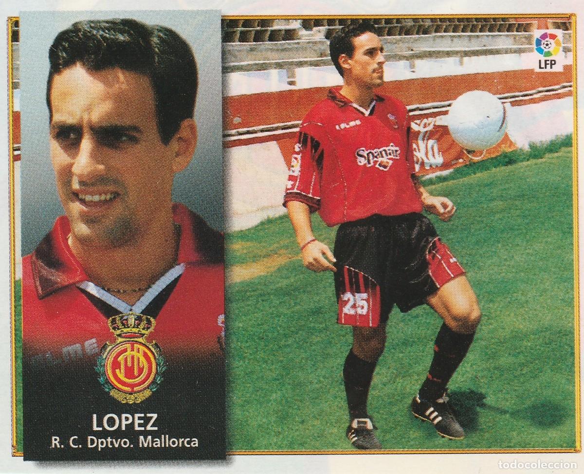 Cromos de f&uacute;tbol: ESTE 98-99 COLOCA L&Oacute;PEZ. DESPEGADO. - Foto 1