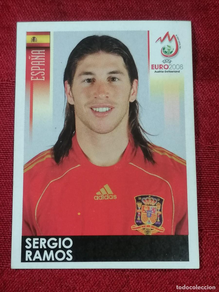 Figurine di Calcio: 420 SERGIO RAMOS ESPA&Ntilde;A UEFA EURO 2008 EUROCOPA 2008 EURO 08 CROMO STICKER F&Uacute;TBOL PANINI