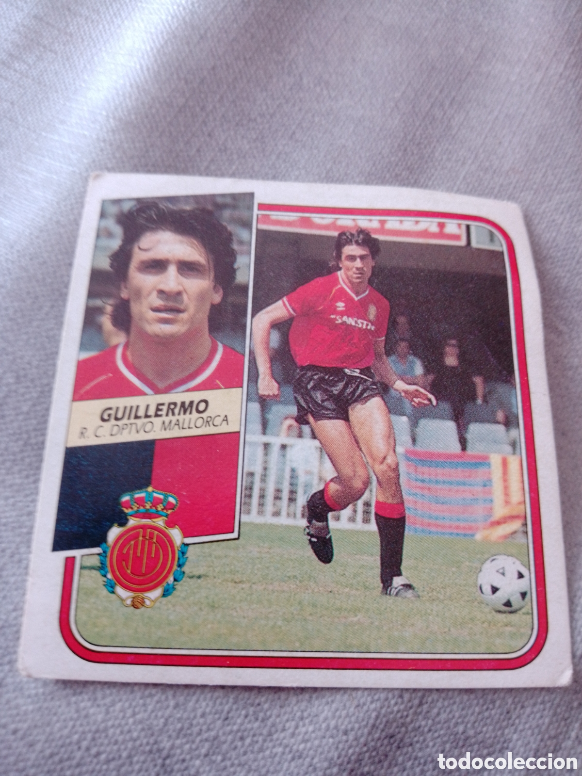 Figurine di Calcio: GUILLERMO MALLORCA 1989-90 este SIN PEGAR