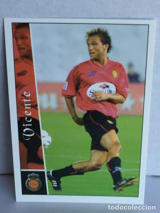 Fu&szlig;ball-Sticker: 679 Vicente Mallorca LAS FICHAS DE LA LIGA 02 03 2002 2003 MUNDICROMO