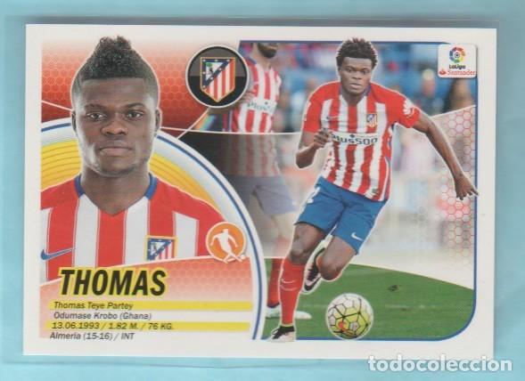 Cromos de f&uacute;tbol: EDICIONES ESTE 2016 2017 ATLETICO DE MADRID 9 B THOMAS 16-17 - Foto 1