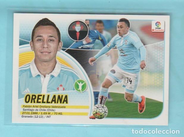 Cromos de f&uacute;tbol: EDICIONES ESTE 2016 2017 RC CELTA DE VIGO 16 ORELLANA 16-17 - Foto 1