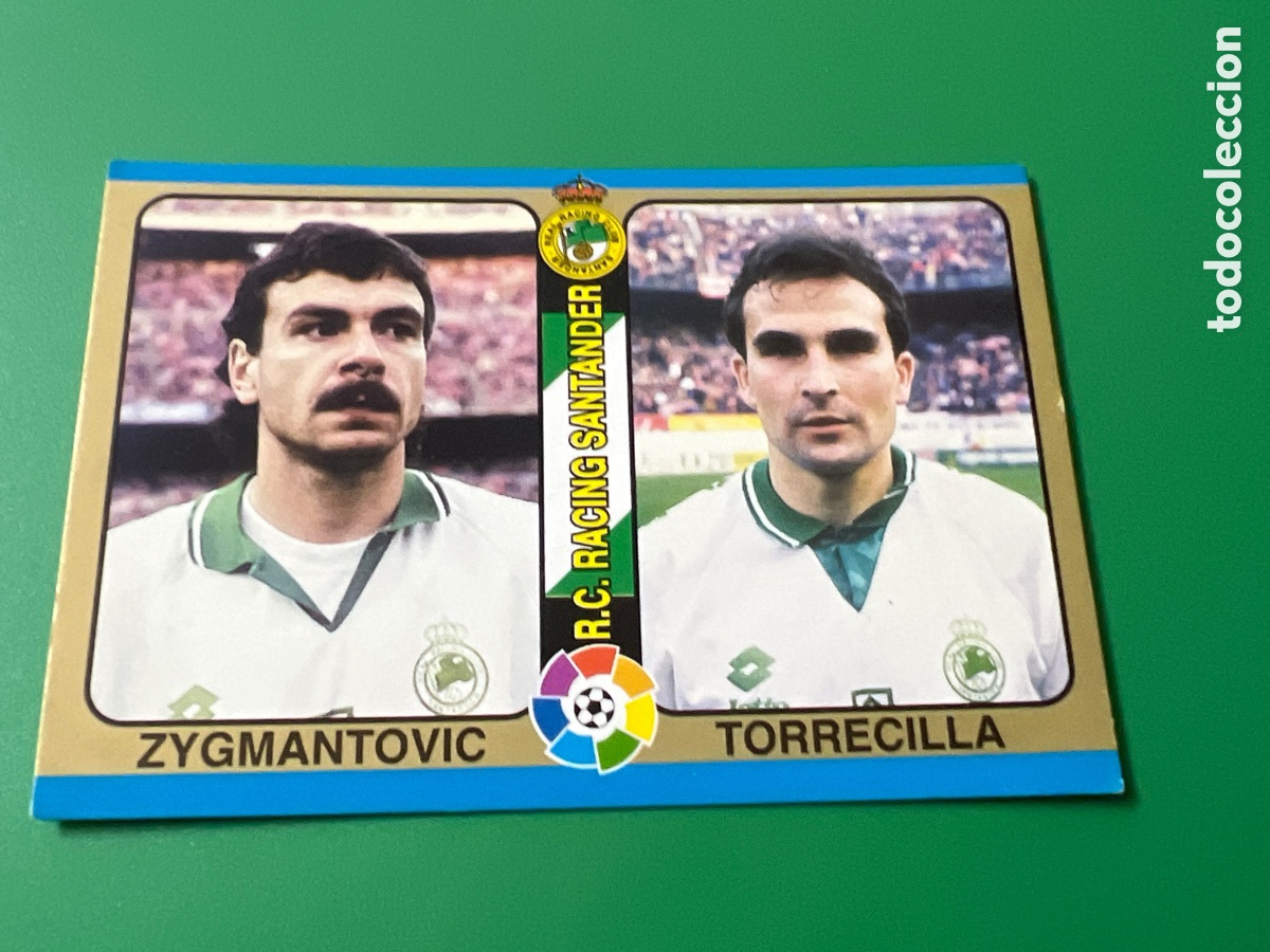 Fu&szlig;ball-Sticker: C5262. C5261. ZYGMANTOVIC TORRECILLA 66 LIGA F&Uacute;TBOL TOTAL 95