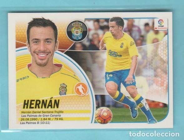 Cromos de f&uacute;tbol: EDICIONES ESTE 2016 2017 UD LAS PALMAS 9 HERNAN 16-17 - Foto 1