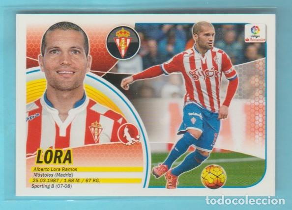 Cromos de f&uacute;tbol: EDICIONES ESTE 2016 2017 SPORTING DE GIJON 3 LORA 16-17 - Foto 1