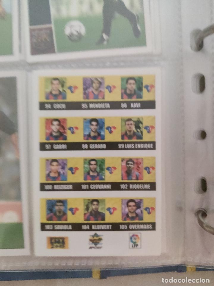 Cromos de f&uacute;tbol: indice 106 fichas de la liga mundicromo 2002 2003 02 03 sin pegar