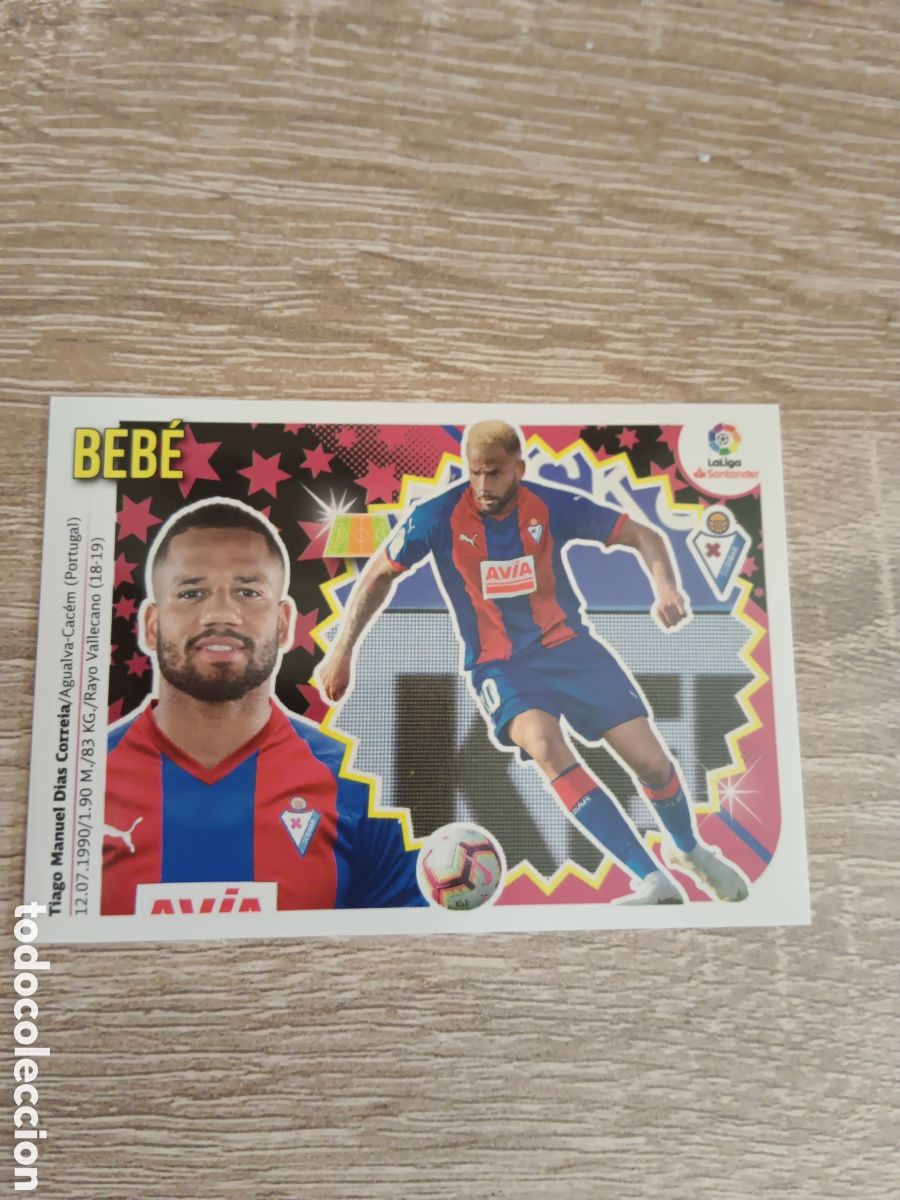 Cromos de f&uacute;tbol: Beb&eacute; Eibar liga 2018 2019 18 19 ediciones este - Foto 1