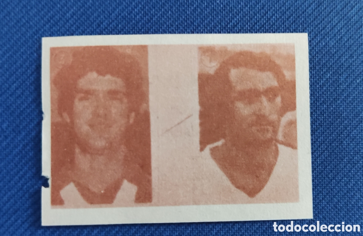 Fu&szlig;ball-Sticker: Futbol Liga espa&ntilde;ola 76/77 (Pirri y Villar)GRAFIMUR 76/77