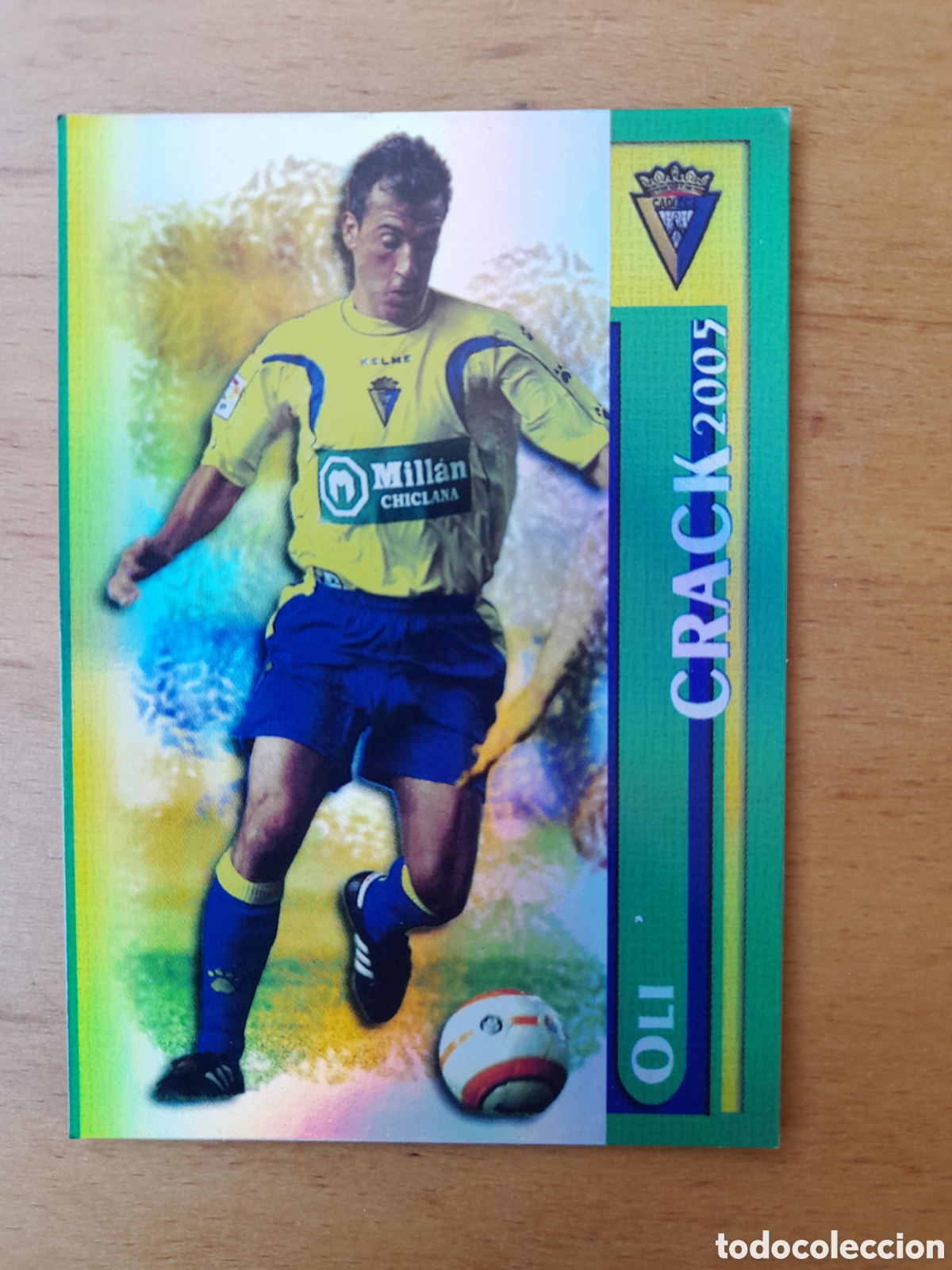 Cromos de f&uacute;tbol: N&deg;484 Oli Liso Mundicromo Liga 2005/2006