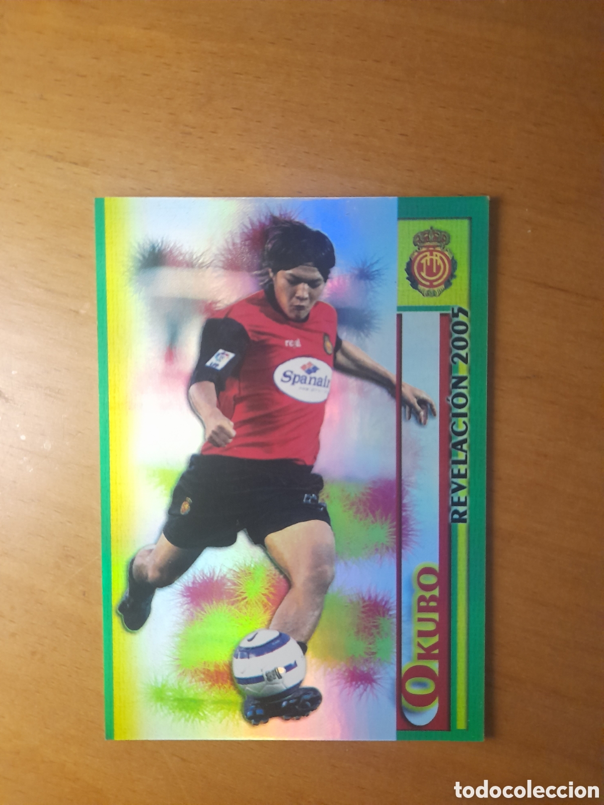 Cromos de f&uacute;tbol: N&deg;458 Okubo Liso Mundicromo Liga 2005/2006