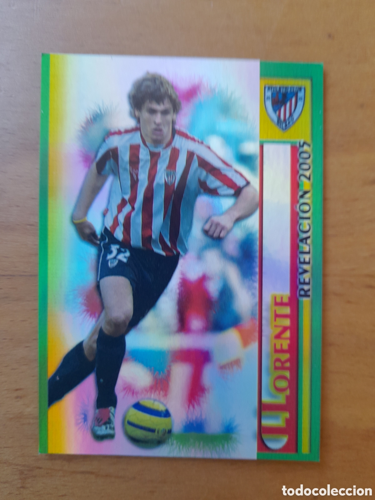 Cromos de F&uacute;tbol: N&deg;242 Llorente Liso Mundicromo Liga 2005/2006