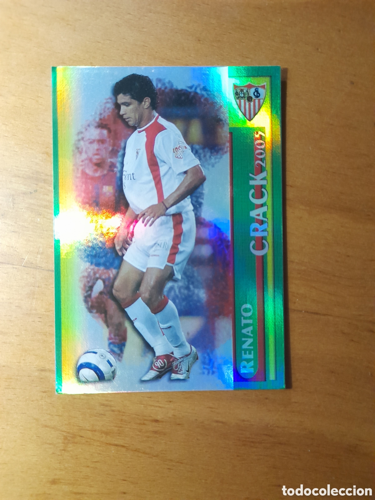 Cromos de f&uacute;tbol: N&deg;160 Renato Liso Mundicromo Liga 2005/2006
