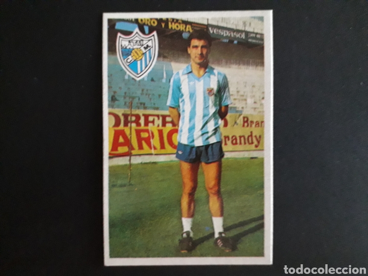 Fu&szlig;ball-Sticker: RECIO M&Aacute;LAGA CROMOESPORT 1984 1985 84 85 SIN PEGAR. FOTOS. PEDIDO M&Iacute;NIMO 3&euro;.