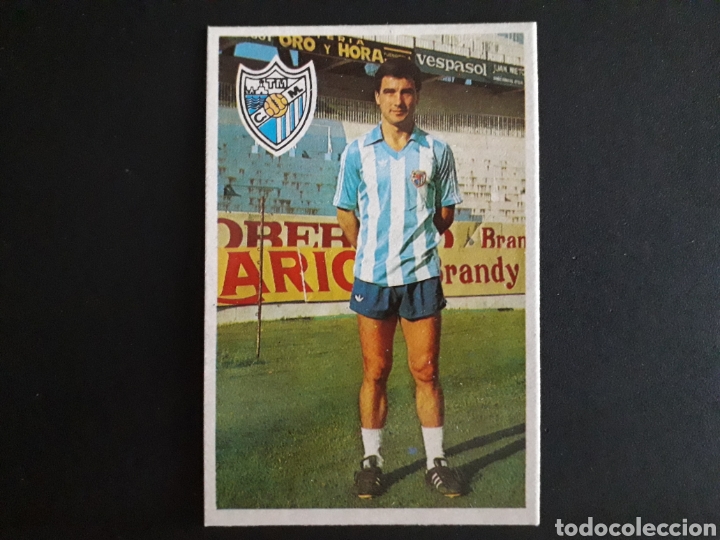Fu&szlig;ball-Sticker: RECIO M&Aacute;LAGA CROMOESPORT 1984 1985 84 85 SIN PEGAR. FOTOS. PEDIDO M&Iacute;NIMO 3&euro;