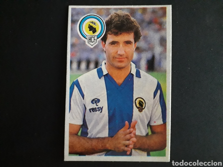 Fu&szlig;ball-Sticker: LUIS H&Eacute;RCULES CROMOESPORT 1984 1985 84 85 SIN PEGAR. FOTOS. PEDIDO M&Iacute;NIMO 3&euro;.