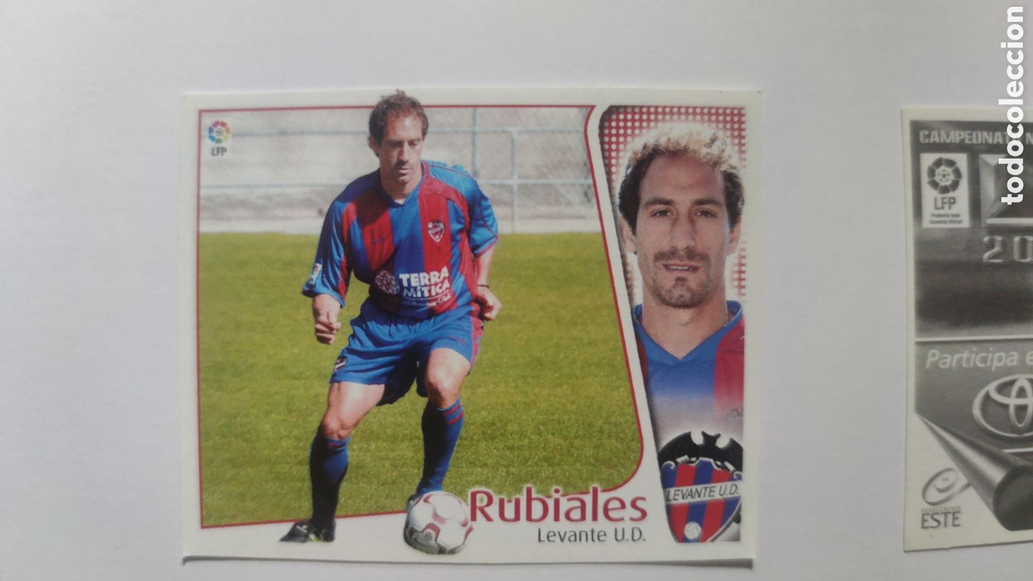 Cromos de f&uacute;tbol: EDICIONES ESTE 2004/05 - RUBIALES - LEVANTE U.D. - Foto 3