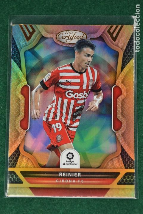 Cartes &agrave; collectionner de Football: PANINI CHRONICLES 2022-23 - 135 REINIER (GIRONA FC) SERIE CERTIFIED