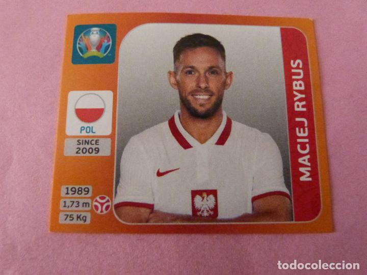 Cromos de f&uacute;tbol: CROMO DE FUTBOL RYBUS DE POLONIA SIN PEGAR N&ordm; 467 TOURNAMENT EDITION EURO EUROCOPA 2020 DE PANINI
