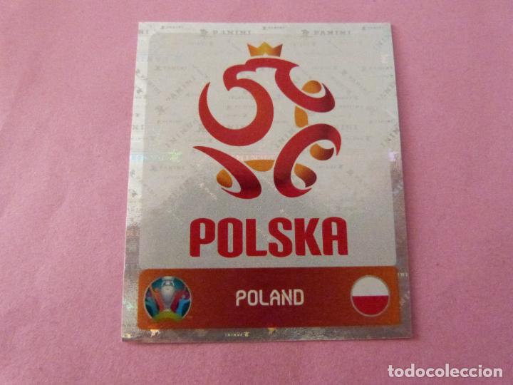 Cromos de f&uacute;tbol: CROMO FUTBOL ESCUDO DE POLONIA SIN PEGAR N&ordm; 459 TOURNAMENT EDITION EURO EUROCOPA 2020 DE PANINI