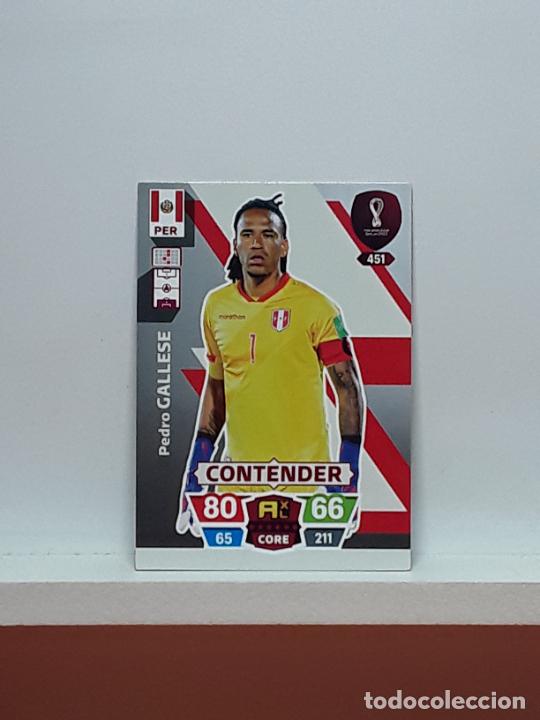 Fu&szlig;ball-Sticker: MUNDIAL ADRENALYN 2022 WORLD CUP QATAR ALBUM PANINI LIGA N 451 PERU PEDRO GALLESE
