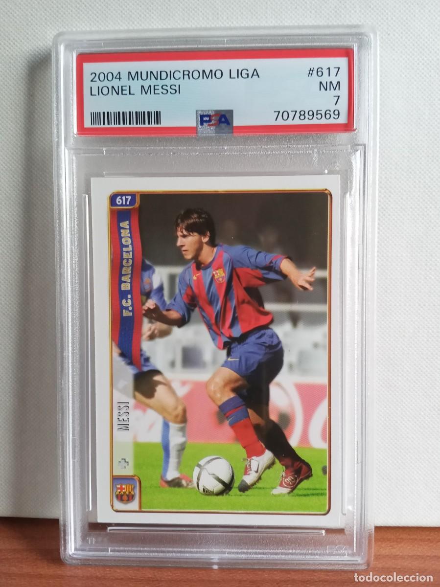 messi 617 rookie mundicromo 2004,certificado po - Compra venta en