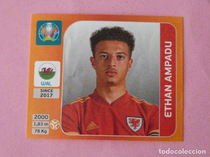 Cromos de f&uacute;tbol: CROMO DE FUTBOL AMPADU DE GALES SIN PEGAR N&ordm; 109 TOURNAMENT EUROCOPA EURO 2020 PANINI