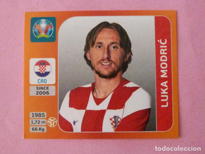 Cromos de f&uacute;tbol: CROMO DE FUTBOL MODRIC DE CROACIA SIN PEGAR N&ordm; 360 TOURNAMENT EUROCOPA EURO 2020 PANINI