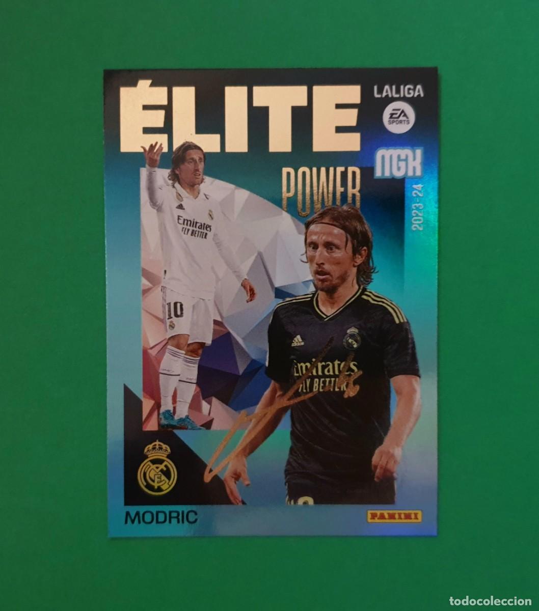 Cromos de F&uacute;tbol: P 10 MODRIC (&Eacute;LITE POWER FIRMADA) - REAL MADRID - MEGACRACKS 2023-24 - MGK 23/24 (NUEVO)
