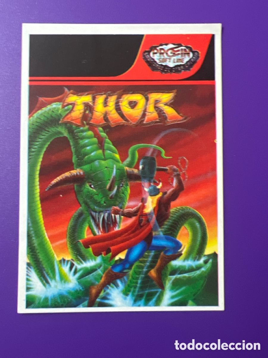 Fu&szlig;ball-Sticker: C5497. INTERNATIONAL BUSSINES - SOFTWARE COLLECTION - THOR 43 - NUNCA PEGADO