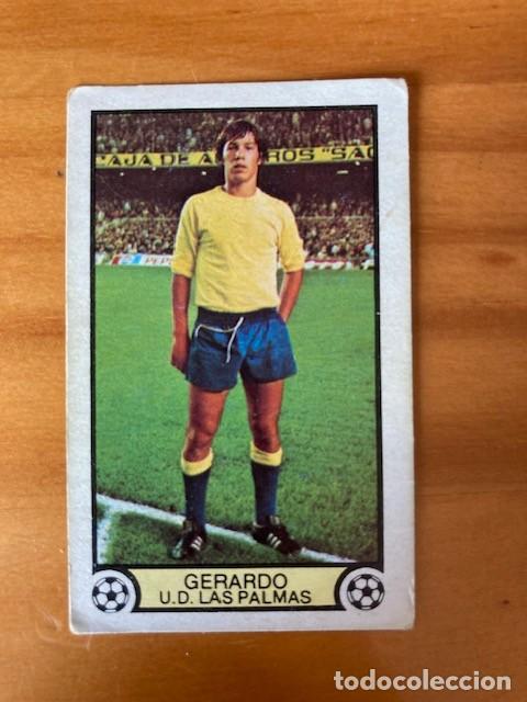 Cromos de f&uacute;tbol: GERARDO LAS PALMAS 79-80 ESTE RECUPERADO - Foto 1