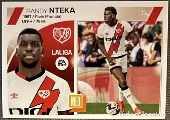Cromos de F&uacute;tbol: 15 BIS NTEKA RAYO VALLECANO COLOCA LIGA ESTE PANINI 2023 2024 23 24