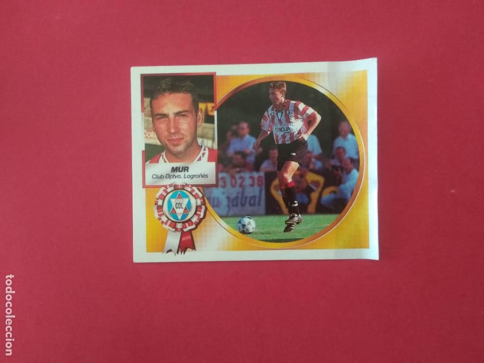 Figurine di Calcio: EDICIONES ESTE LIGA 94 95 1994 1995 CROMO DESPEGADO COLOCA MUR LOGRO&Ntilde;ES