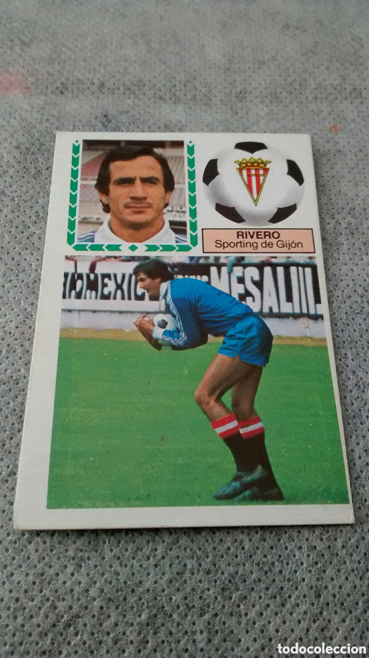 Cromos de f&uacute;tbol: RIVERO ESTE 83 84 (A2) - Foto 1