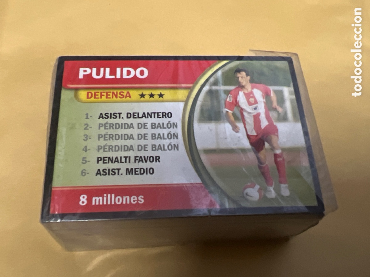Cromos de Futebol: T1/E3/6.CROMOS El juego de la liga tarjetas jugadores f&uacute;tbol PRECINTADO