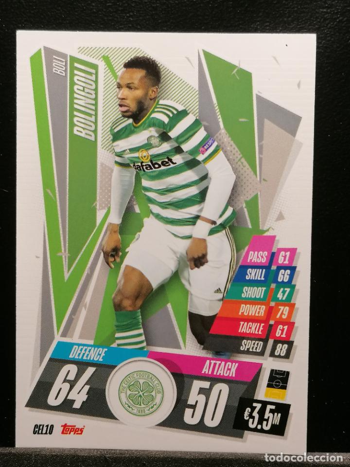 Cromos de f&uacute;tbol: CEL10 BOLINGOLI MATCH ATTAX CHAMPIONS 2020 2021 20 21