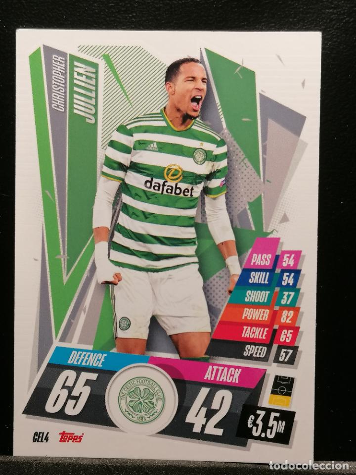 Cromos de F&uacute;tbol: CEL4 JULLIEN MATCH ATTAX CHAMPIONS 2020 2021 20 21