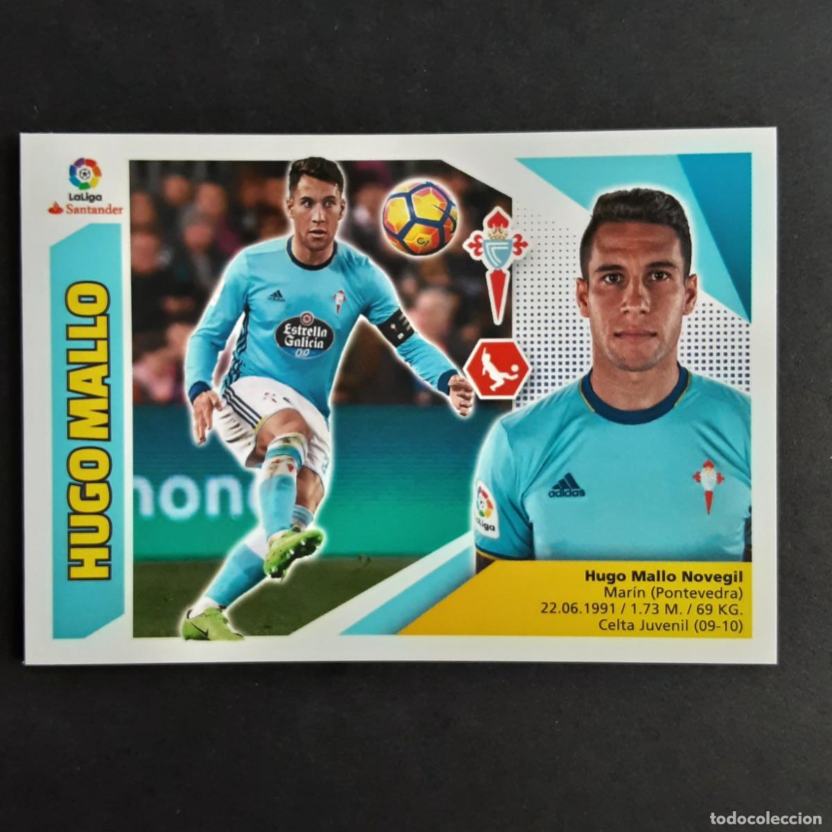 Cromos de Futebol: CROMO LIGA 2017 2018 17 18 COLECCIONES ESTE PANINI N&ordm;3 HUGO MALLO-CELTA NUNCA PEGADO