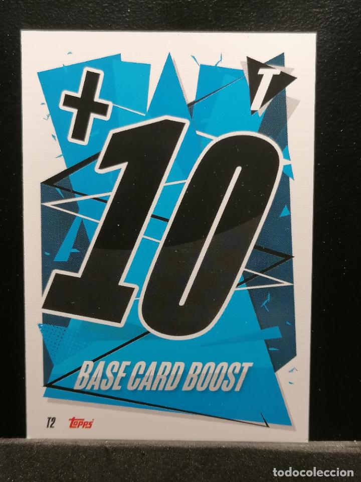Cromos de f&uacute;tbol: T2 BASE CARD BOOST MATCH ATTAX CHAMPIONS 2020 2021 20 21