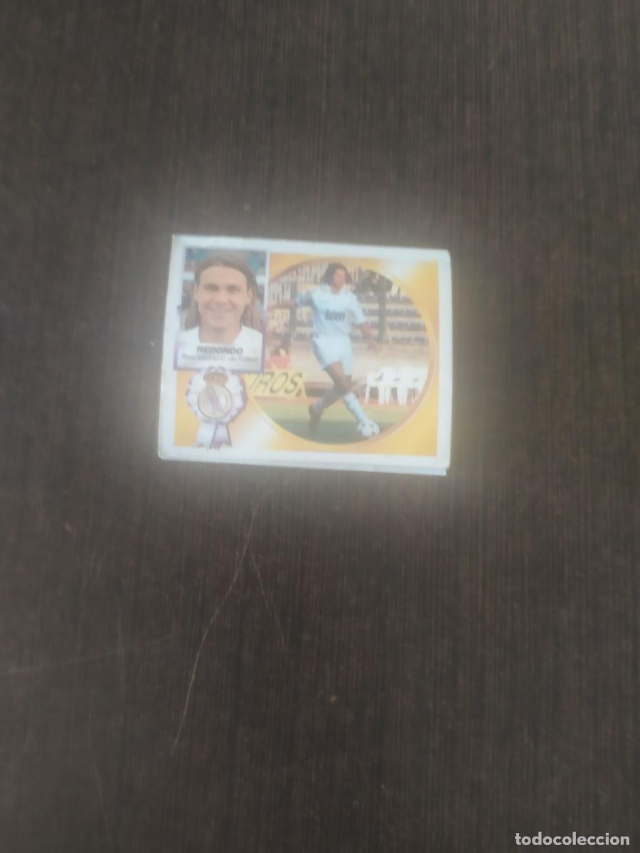 Cromos de f&uacute;tbol: REDONDO 2 VERSI&Oacute;N EDICIONES ESTE 1994-95 RECORTADO EN VENTANILLA 94-95 - Foto 1