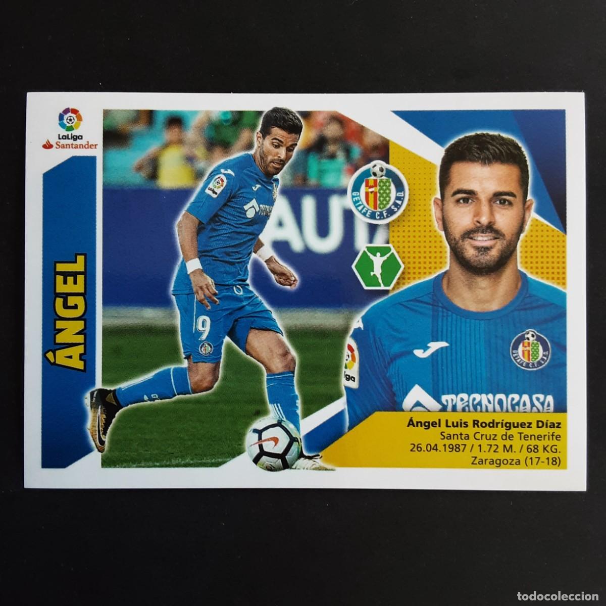 Cromos de F&uacute;tbol: CROMO LIGA 2017 2018 17 18 COLECCIONES ESTE PANINI N&ordm;15 ANGEL-GETAFE NUNCA PEGADO