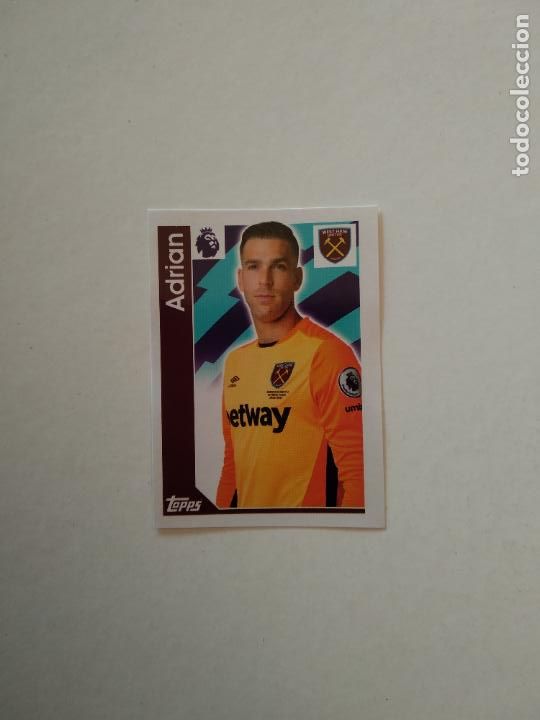 Cromos de F&uacute;tbol: 333 ADRIAN WEST HAM CROMO FUTBOL TOPPS LIGA INGLATERRA 16-17 PREMIER LEAGUE 2016-2017