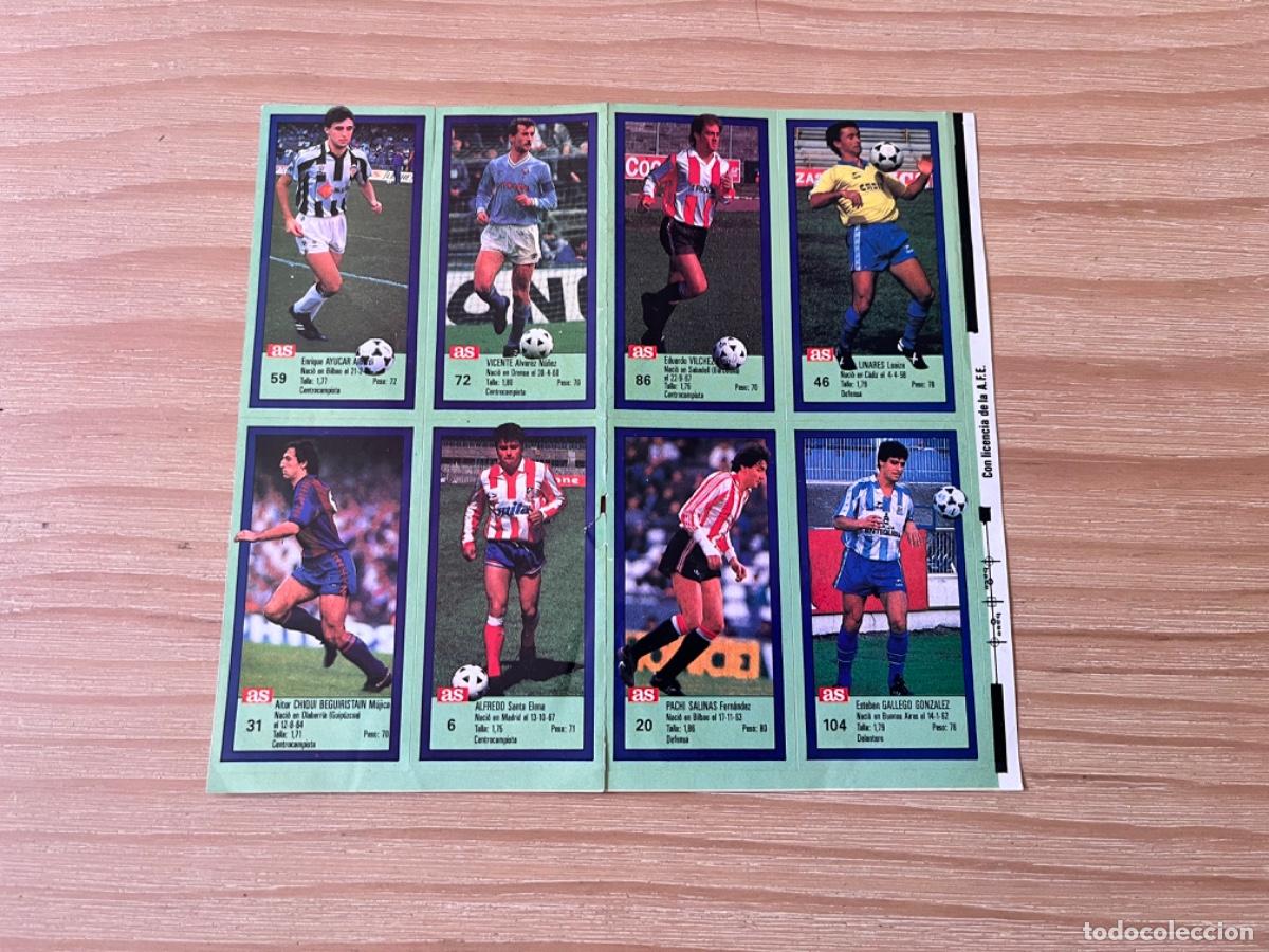 Cromos de f&uacute;tbol: Cv6. LAMINA AS F&Uacute;TBOL