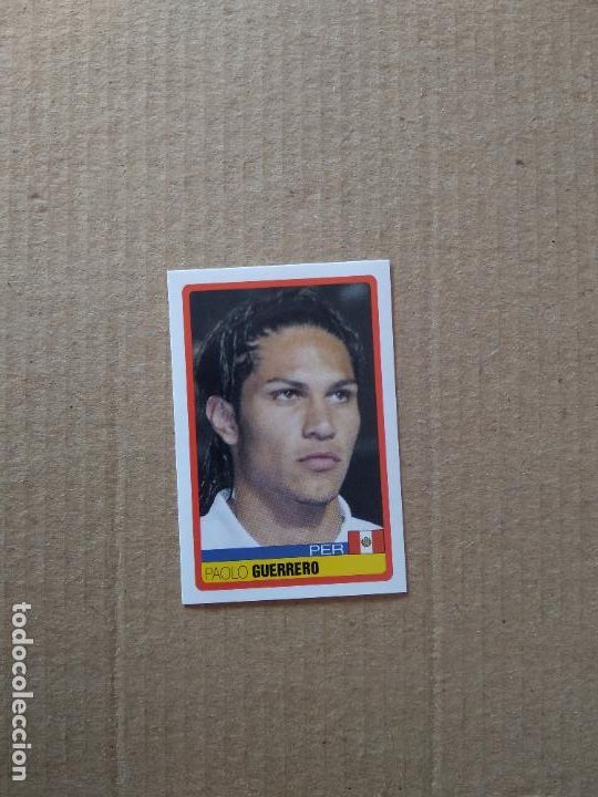 Fu&szlig;ball-Sticker: 97 PAOLO GUERRERO SELECCI&Oacute;N PER&Uacute; CROMO STICKER FUTBOL PANINI COPA AMERICA 2007